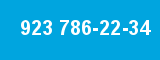 923 786-22-34